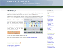 Tablet Screenshot of freecycle.redsteamrecords.com